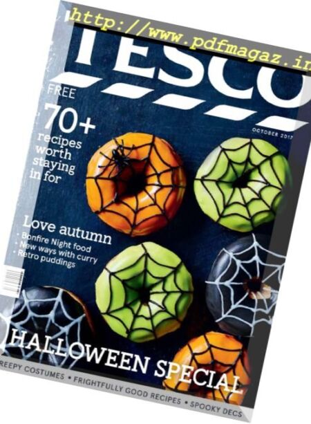 Tesco Magazine – October 2017 Cover
