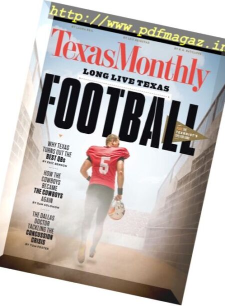 Texas Monthly – September 2017 Cover