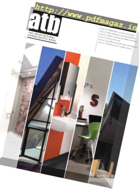 The Architectural Technologists Book (atb) – Issue 3 – September 2017 Cover
