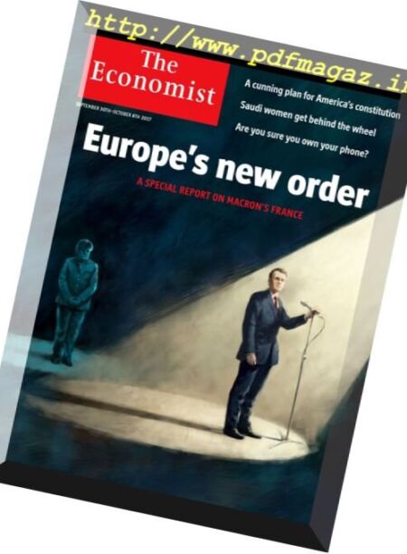 The Economist USA – 30 September – 6 October 2017 Cover