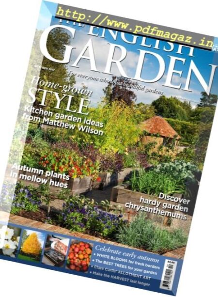 The English Garden – October 2017 Cover