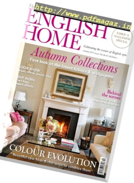 The English Home – October 2017 Cover
