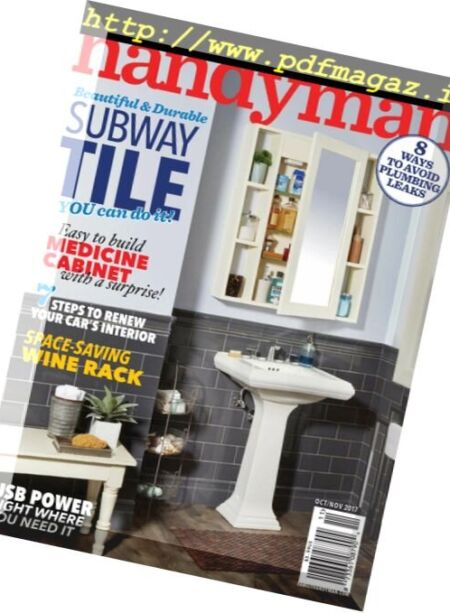 The Family Handyman – October-November 2017 Cover