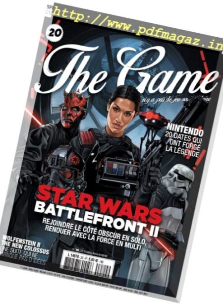 The Game France – Octobre-Novembre 2017 Cover