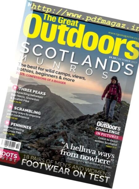 The Great Outdoors – October 2017 Cover