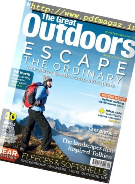 The Great Outdoors – September 2017 Cover