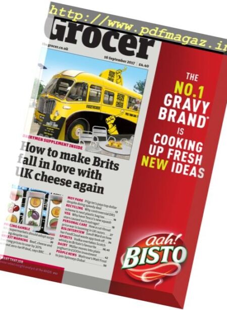 The Grocer – 16 September 2017 Cover
