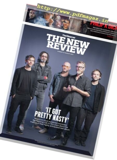 The Observer The New Review – (08 – 27 – 2017) Cover