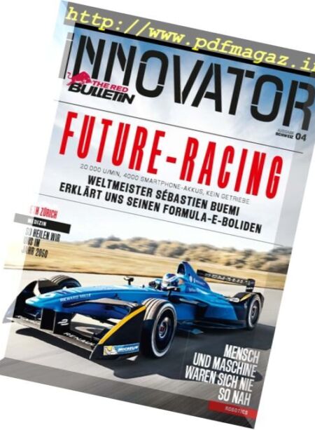 The Red Bulletin Innovator Schweiz – N 4, 2017 Cover