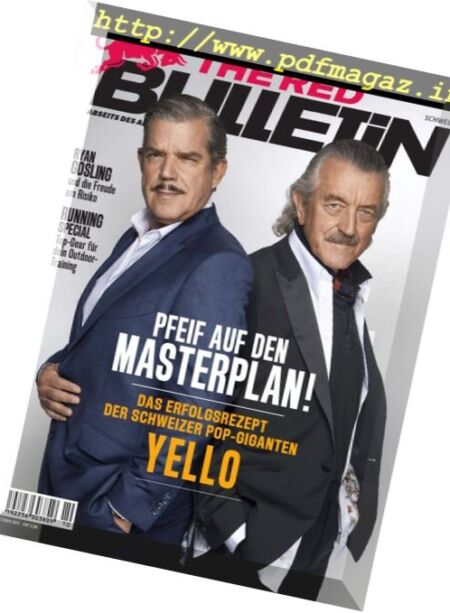 The Red Bulletin Switzerland – Oktober 2017 Cover