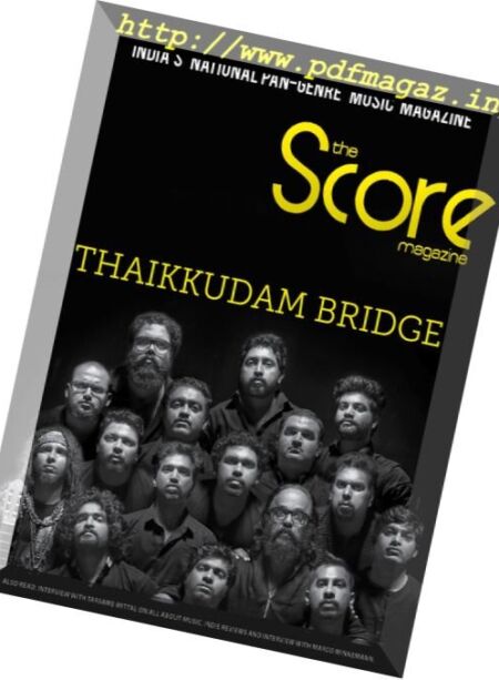 The Score Magazine – September 2017 Cover