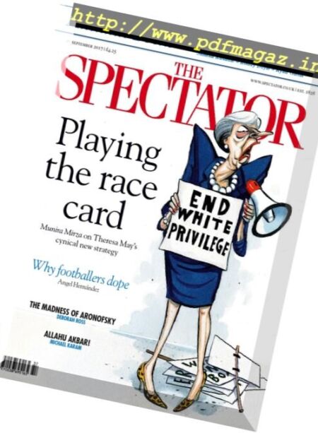 The Spectator – 16 September 2017 Cover