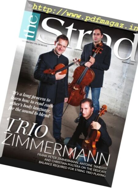 The Strad – October 2017 Cover