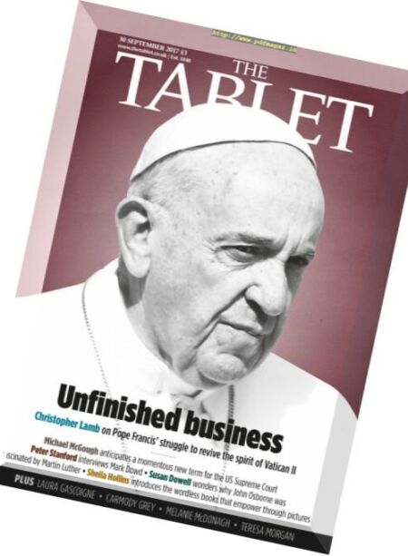 The Tablet – 30 September 2017 Cover