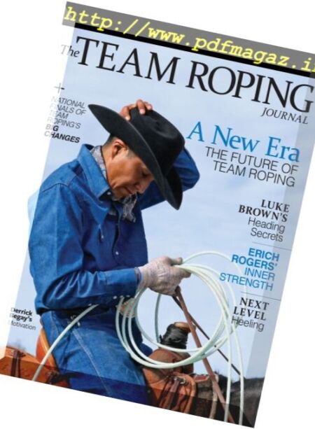 The Team Roping Journal – September 2017 Cover