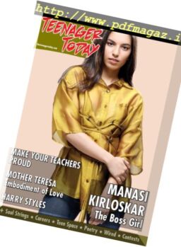 The Teenager Today – September 2017