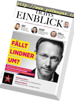 Tichys Einblick – November 2017