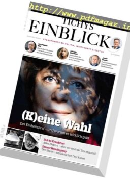 Tichys Einblick – Oktober 2017