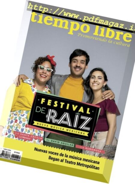 Tiempo Libre – 20 septiembre 2017 Cover