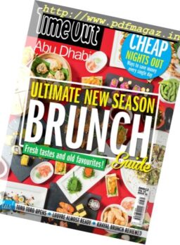 TimeOut Abu Dhabi – 6 September 2017