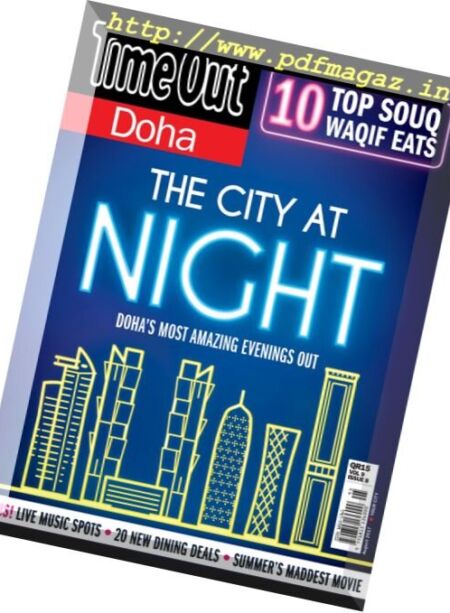 TimeOut Doha – August 2017 Cover