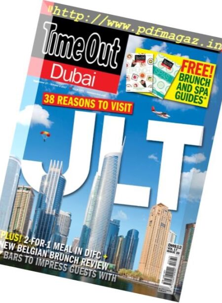 TimeOut Dubai – 27 September 2017 Cover