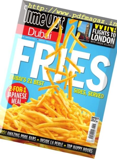 TimeOut Dubai – 30 August 2017 Cover
