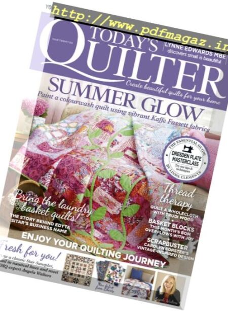Today’s Quilter – Issue 26 2017 Cover