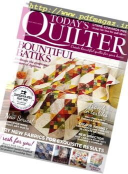 Today’s Quilter – Issue 27, 2017