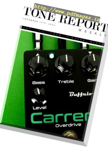 Tone Report Weekly – 15 September 2017 Cover