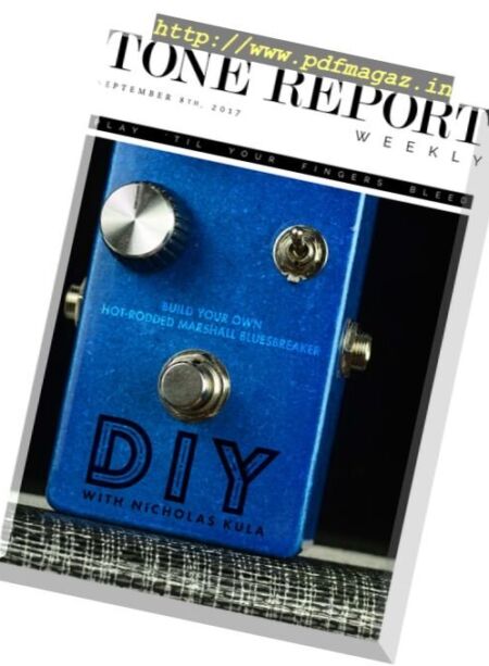 Tone Report Weekly – Issue 196, 8 September 2017 Cover