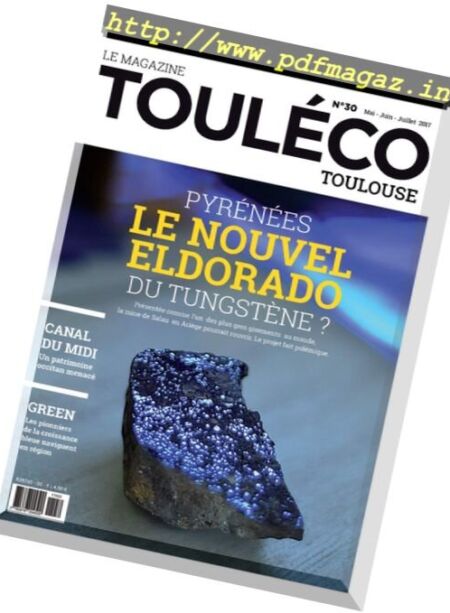 Touleco Toulouse – Mai-Juillet 2017 Cover