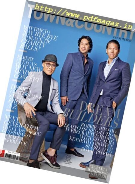 Town & Country Philippines – August 2017 Cover