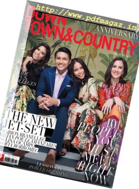 Town & Country Philippines – September 2017 Cover