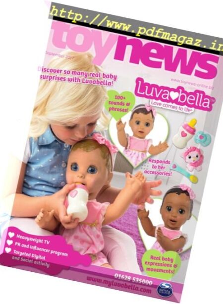 ToyNews – September 2017 Cover