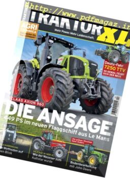 Traktor XL – September 2017