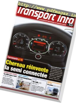Transport Info Hebdo – 25 Aout 2017