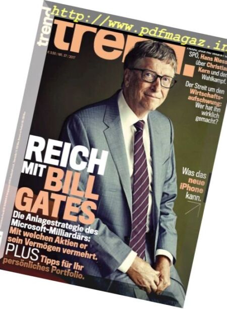 Trend – Nr.37, 2017 Cover
