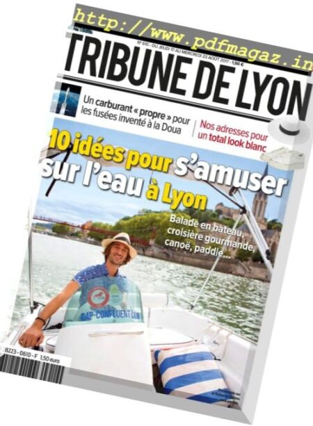 Tribune de Lyon – 17 au 23 Aout 2017 Cover