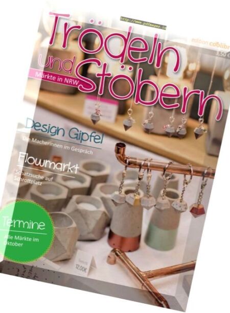 Trodeln und Stobern – Oktober 2017 Cover