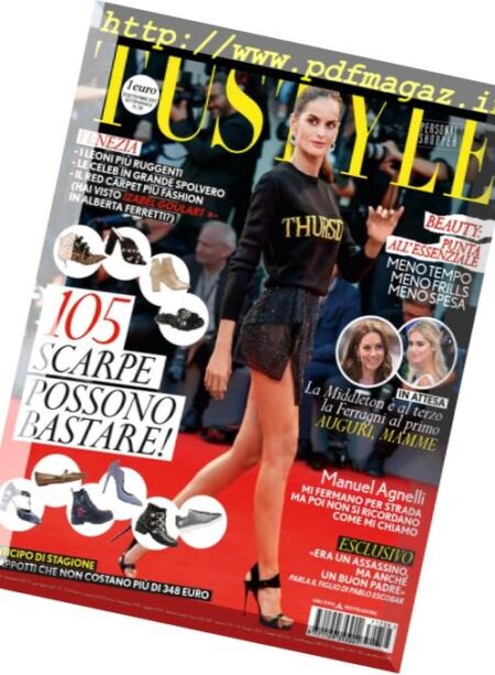 Tu Style – 13 Settembre 2017 Cover