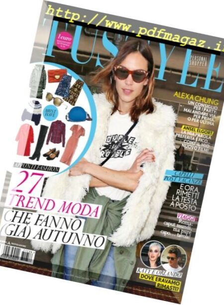 Tu Style – 30 Agosto 2017 Cover