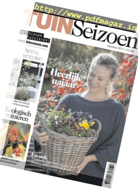Tuin Seizoen – Oktober 2017 Cover