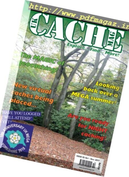 UK Cache Mag – October-November 2017 Cover