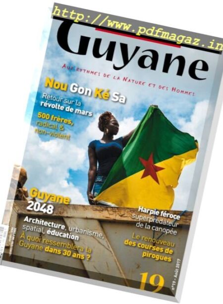 Une saison en Guyane – Aout 2017 Cover