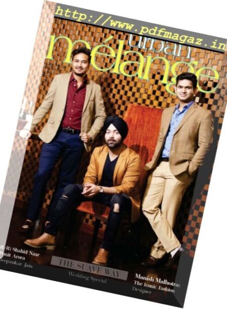 Urban Melange – September 2017 Cover