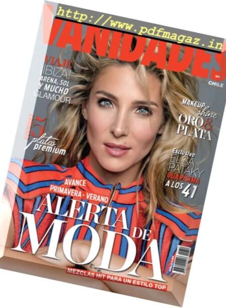 Vanidades Chile – 1 Septiembre 2017 Cover