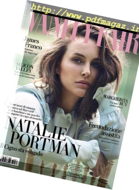 Vanity Fair Italia – 4 Ottobre 2017 Cover