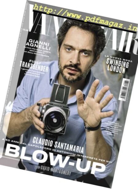 Vanity Fair Italia – 6 Settembre 2017 Cover