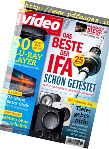 Video – Oktober 2017 Cover